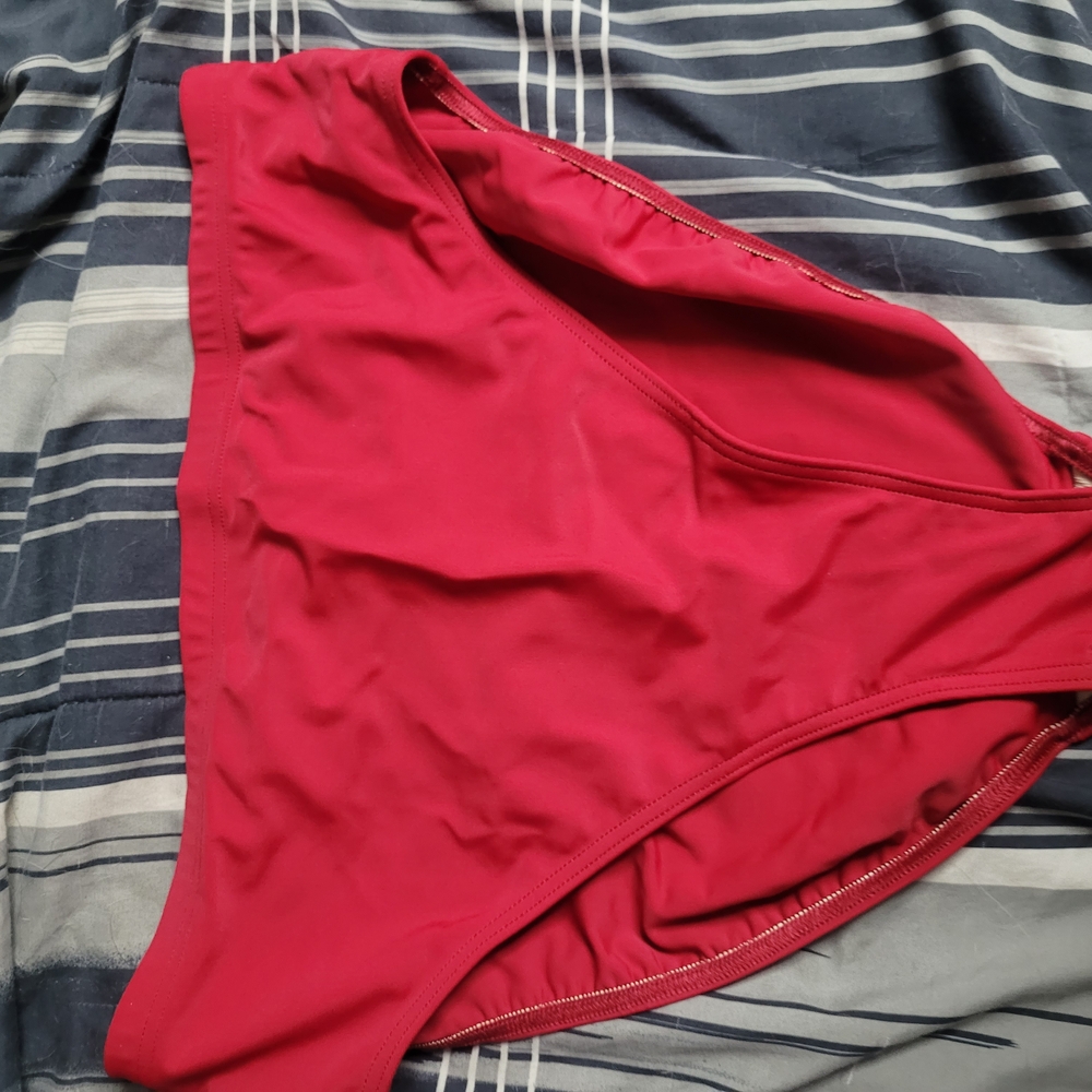 Christina Bold Red Swimwear